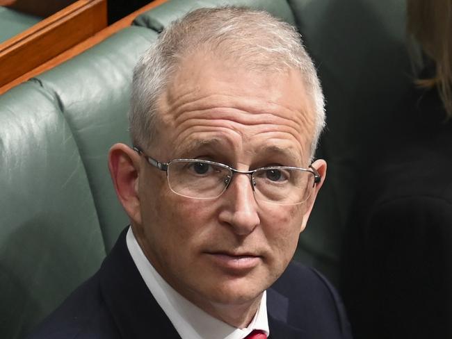 CANBERRA, AUSTRALIA, NewsWire Photos. MARCH 19, 2024: Manager of Opposition Business, Paul Fletcher during Question Time at Parliament House in Canberra. Picture: NCA NewsWire / Martin Ollman