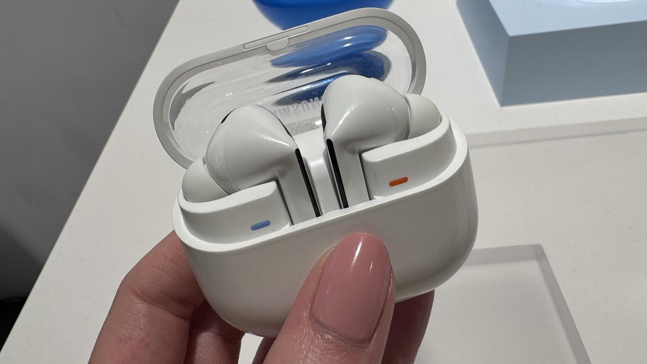 Galaxy Buds3 Pro. Picture: Lauren Chaplin.