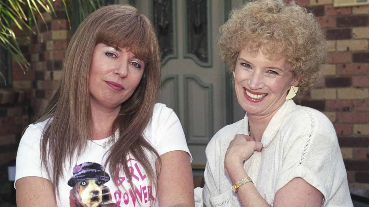 Gina Riley and Jane Turner as Kim and Kath.