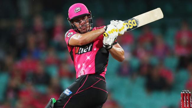 Sixers' Moises Henriques couldn’t quite get going with the bat in BBL|08