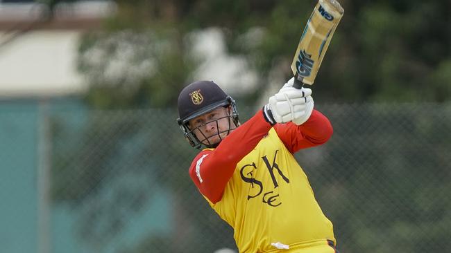 St Kilda batsman Michael De Iacovo has joined Casey South Melbourne. Picture: Valeriu Campan