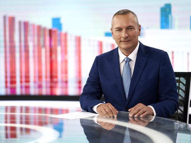 Sky News Australia chief news anchor Kieran Gilbert