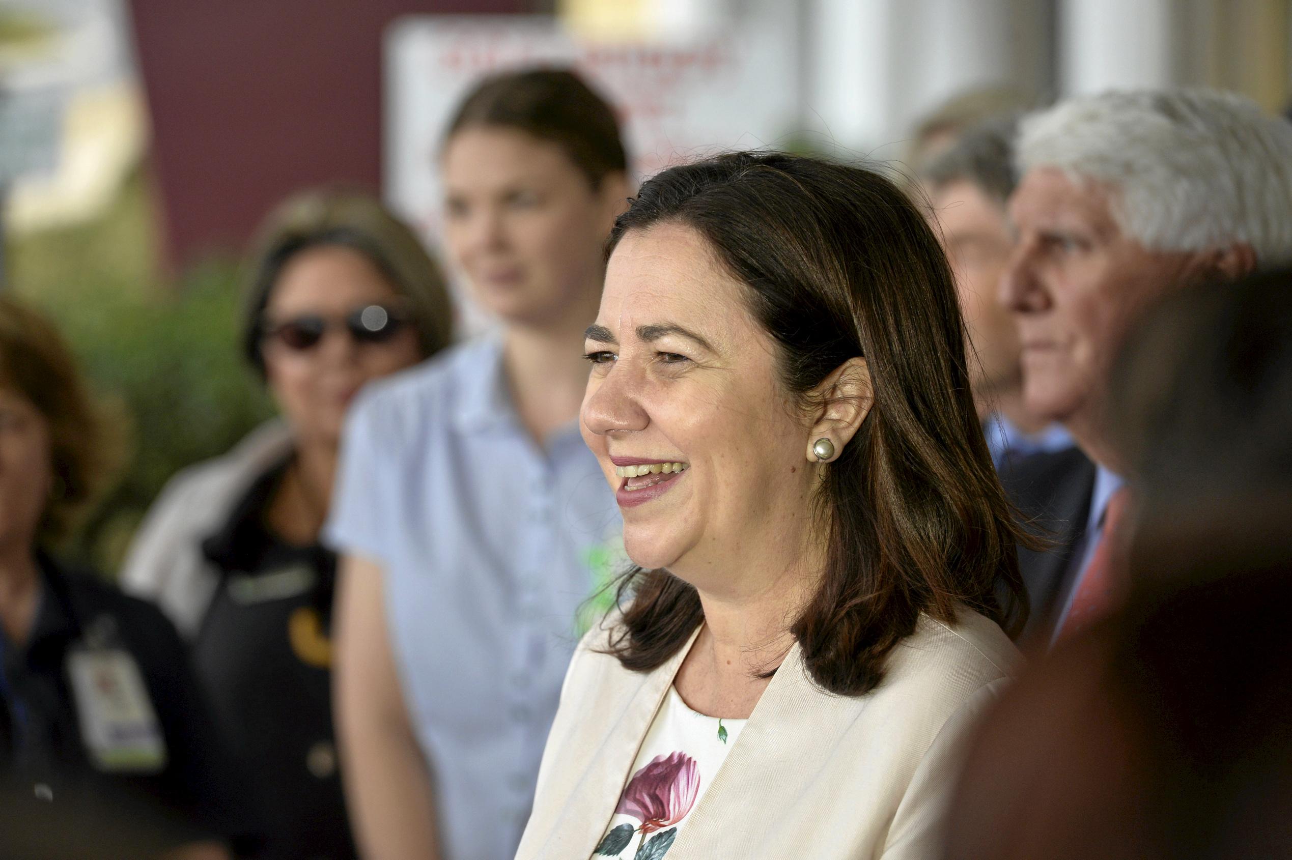 Premier Annastacia Palaszczuk and Minister for Health and Minister for Ambulance Services Dr Steven Miles at Toowoomba Hospital. Cabinet in Toowoomba. September 2018. Picture: Bev Lacey