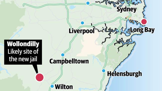 Where the mega-jail will be built.