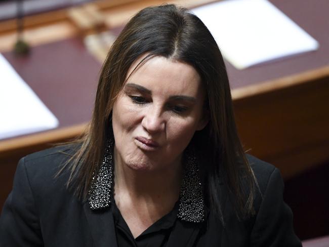 Senator Lambie is still negotiating with both major parties on whether to back stage three of the tax package, which would lower the 32.5 per cent tax bracket to 30 per cent. Picture: AAP