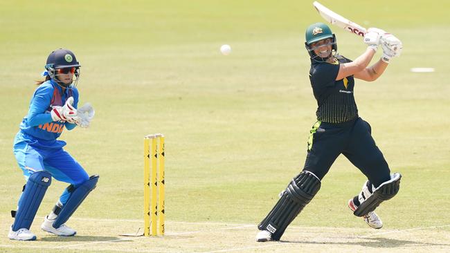 Ashleigh Gardner hit 93 off 57 deliveries but had little in the way of support.