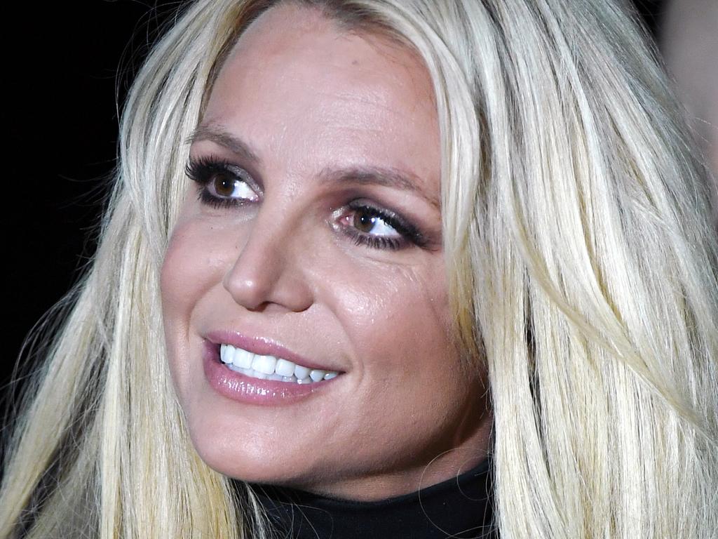 Britney at the announcement of her new residency, Britney: Domination in 2018. Picture: Ethan Miller/Getty Images