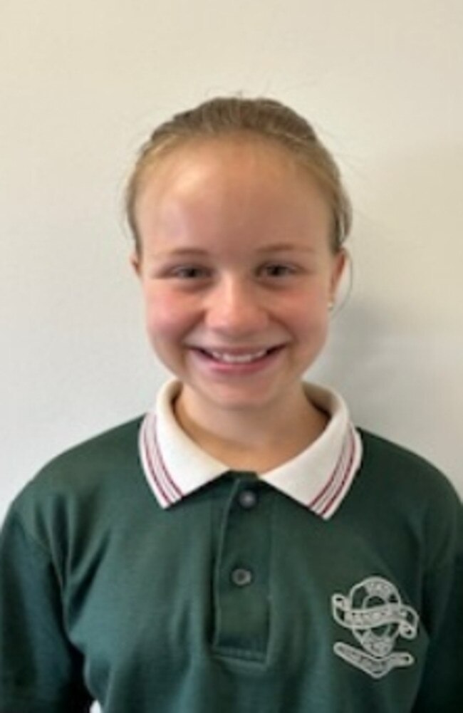 Gabby Nethercott, Rainworth State School captain, Picture: Contributed