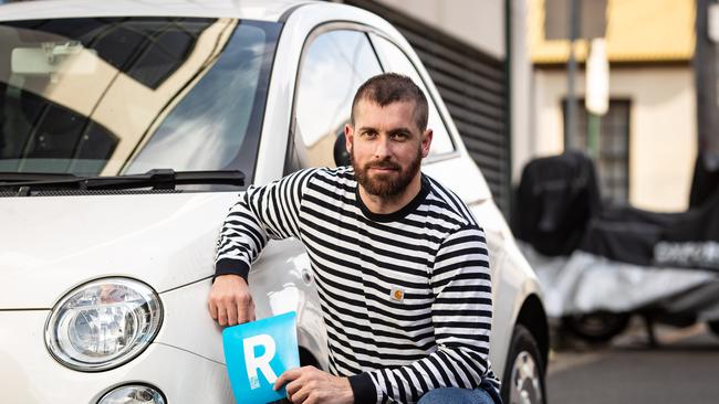 New ‘R plates’ will alert other road users of drivers who’ve had a traumatic experience. Picture: Julian Andrews