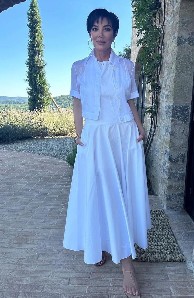 Kris Jenner s skinny Italy photos brings Ozempic speculation