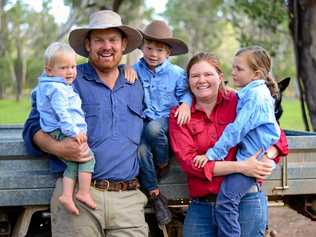 CHRISTMAS WISH LIST: The MacDonnell family, of Wallaroo, are in search of a governess or governor to teach their primary school children (from left) Knox, Justin, Struan, Pauline and Isla. Picture: Contributed