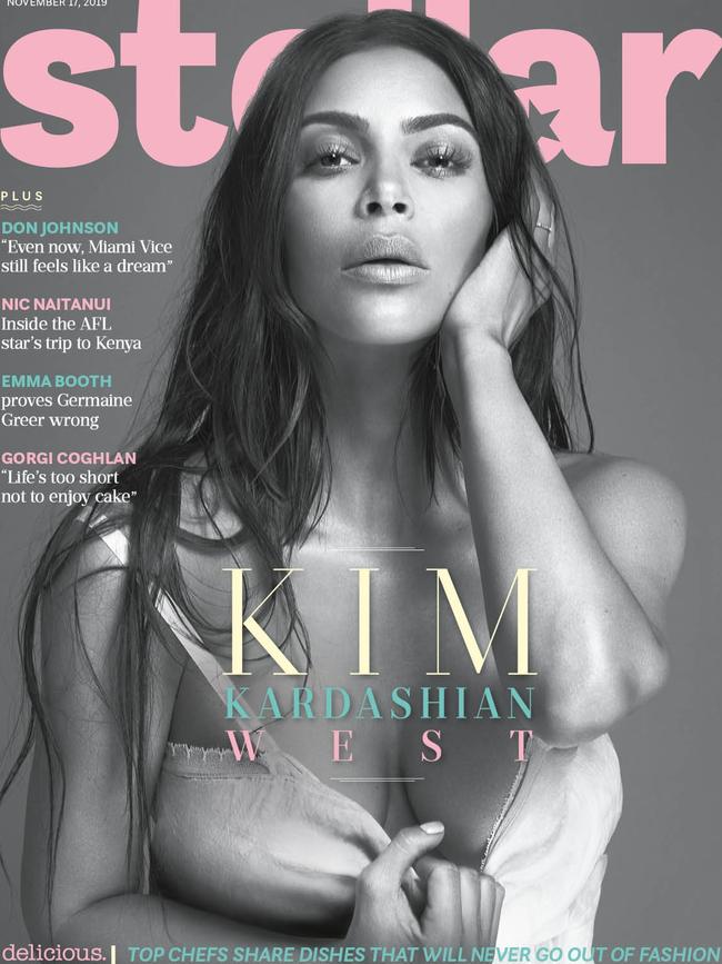 Kim Kardashian West is the cover star for this Sunday’s Stellar.