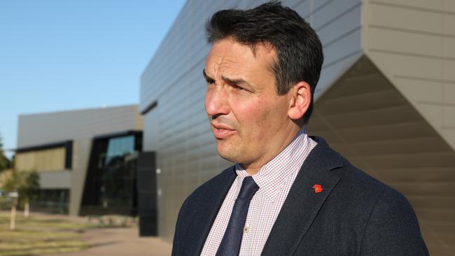 Education Minister Blair Boyer said he would be returning to Whyalla Secondary School in coming weeks. Picture: Dean Martin