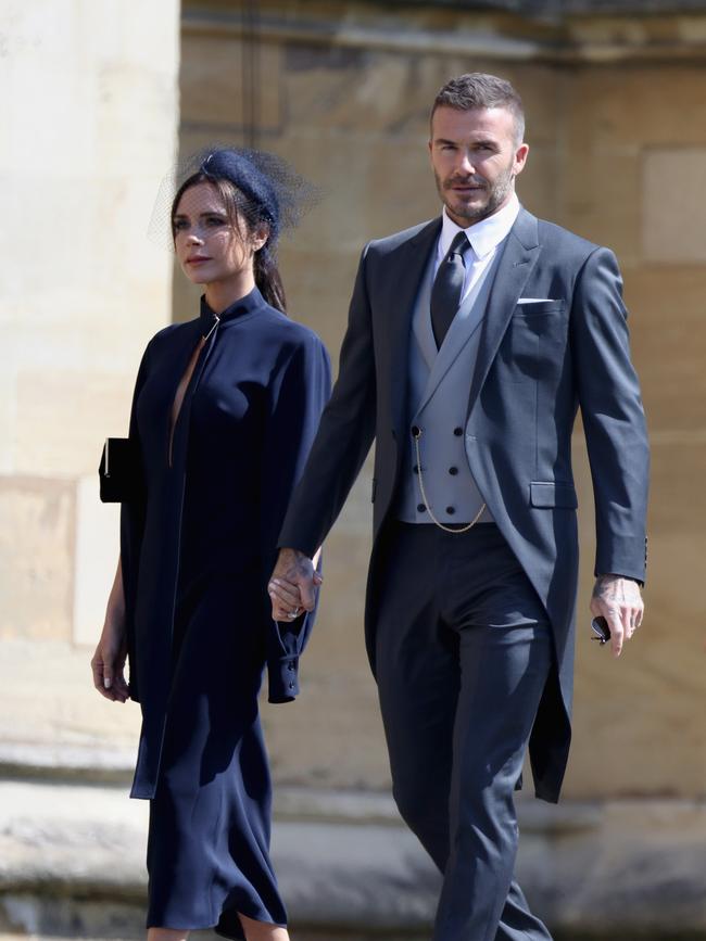 The Beckhams attended the royal wedding back in 2018. (Photo by Chris Jackson/Getty Images)