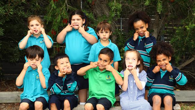 St Thomas Aquinas Catholic School 2025 Foundation JF front Kye Gray, Anthony Vu, Souljhan Griffin, Elora Schonewille, Ava Makeny. Back Harlow Brown, Alice Gnaccarini, Jasper Sawbridgeworth, Grace Makeny