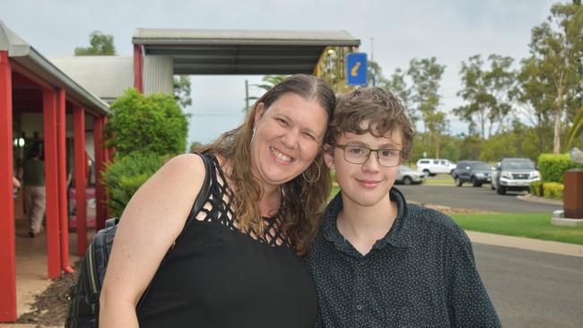 Theresa and Toby at the Great Australian Bites Australia Day event 2023. Picture: Chloe Cufflin.