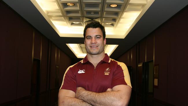 Queensland State of Origin Team announcement. Dave Shillington