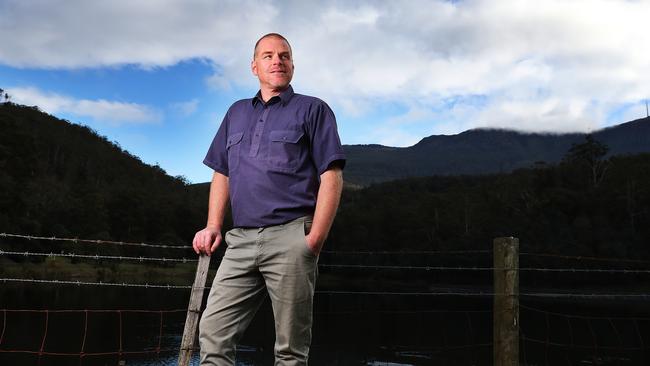 Vica Bayley spokesman for Residents Opposed to the Cable Car at Waterworks Reserve in South Hobart. Picture: NIKKI DAVIS-JONES