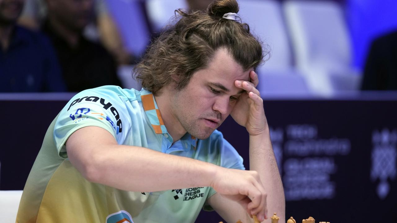 ‘Oh my god’: King of chess loses his cool after defeat to teen