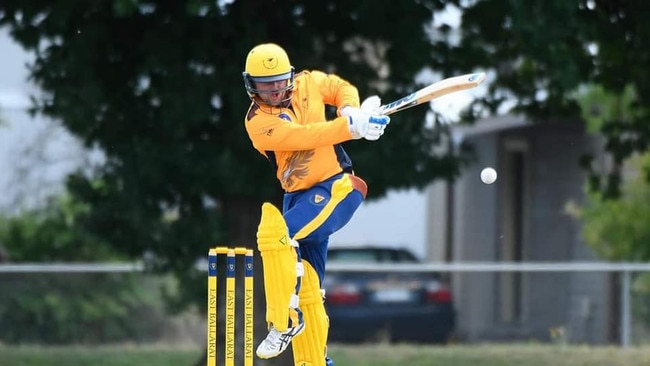 East Ballarat captain Jacob Eyers will join Meredith for the 2025-26 season. Picture: East Ballarat CC.