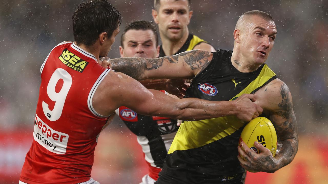 LIVE AFL: Tigers and Saints bring back stars in mini-final amid tight race