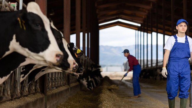 ‘When they see there is no milk in the store … it forces them to ask themselves why things are not normal,’ says Joe, one of the hacking collective’s leaders. Picture: Alamy/The Times