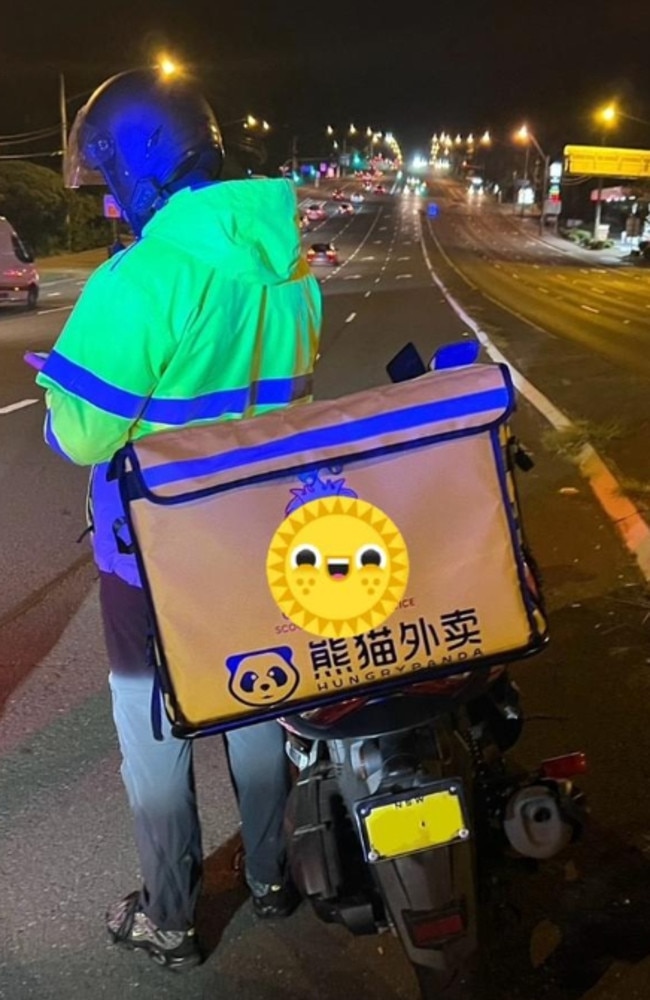 Ryde Highway patrol stop delivery motor scooter rider who has accumulated 240 demerit points in fourth months.