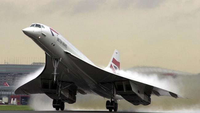 A British Airways Concorde takes off from Heathrow in 2001. Picture: Getty Images