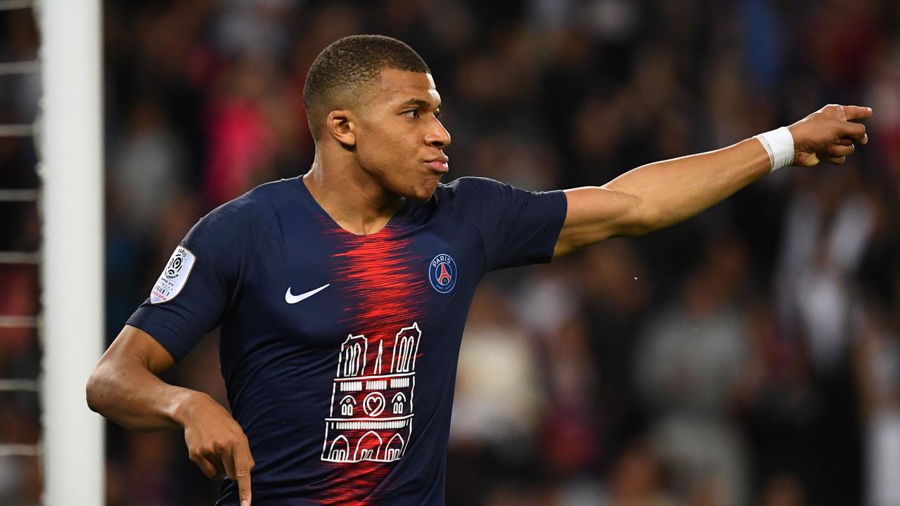 Kylian Mbappe scored a hat-trick as PSG retained the title.