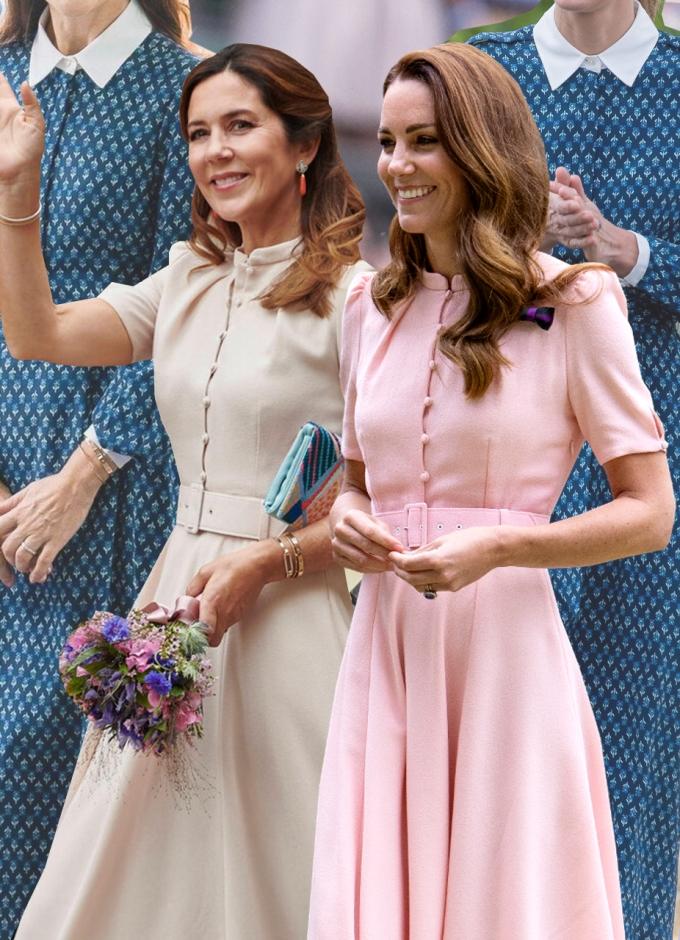 Endelig rolige på vegne af 14 Times Kate Middleton And Princess Mary Were Royal Style Twins - Vogue  Australia