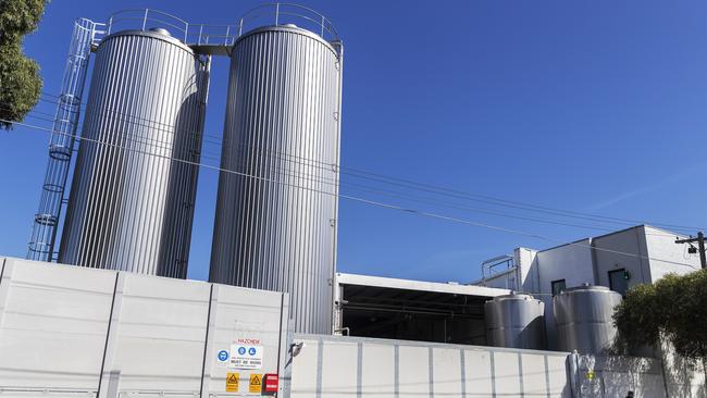 A Bega cheese factory. Picture: AAP