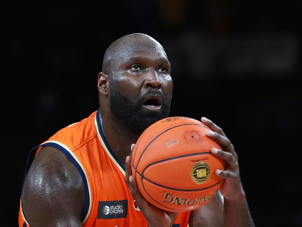 Cairns Taipans big man Nate Jawai has been a pioneer for his Indigenous people. Picture: Brendan Radke