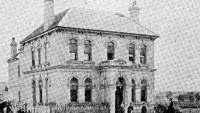 The former CBC building was built in Queen St, Campbelltown, in 1881.