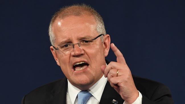 Scott Morrison during surprise victory stumped many Australians, including Labor. . Picture: Saeed Khan/AFP