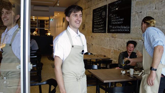 Chef Josh Niland at his new venue, Saint Peter, in Paddington. Picture: Jenny Evans