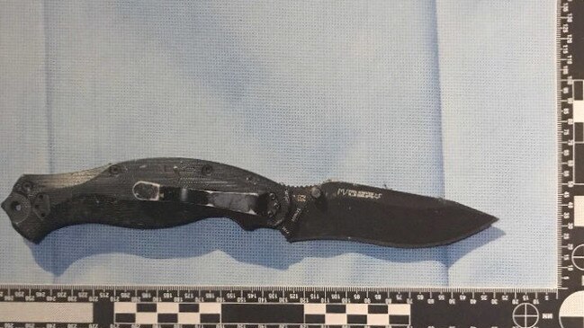 Police have found the knife they believe was used in the murder of Canberra Comanchero Pitasoni Ulavalu. Picture: ACT Police