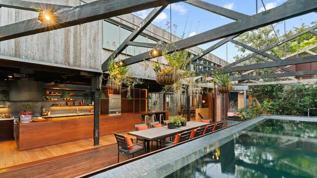 This Lilyfield property is categorised as a ‘luxe’ accommodation on Airbnb. Picture: Airbnb