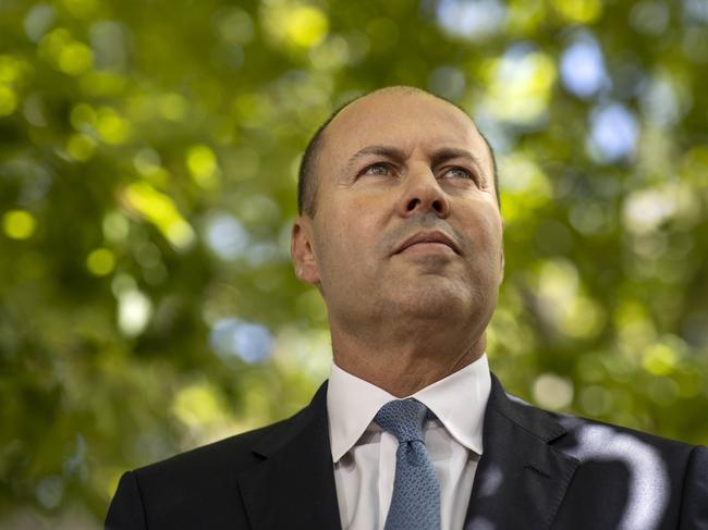 CANBERRA, AUSTRALIA- NewsWire Photos FEBRUARY 17, 2021: The Treasurer Josh Frydenberg, during a press conference in Parliament House Canberra. Picture: NCA NewsWire/Gary Ramage