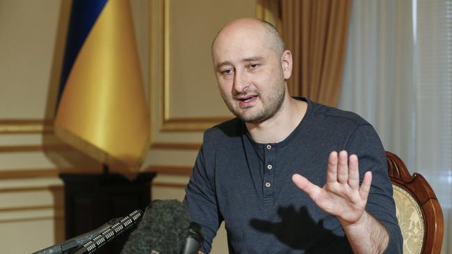 Arkady Babchenko: ‘My clothes were covered in blood. I was insanely tired.’ AP