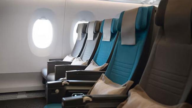 Singapore Airlines is best when it comes to width
