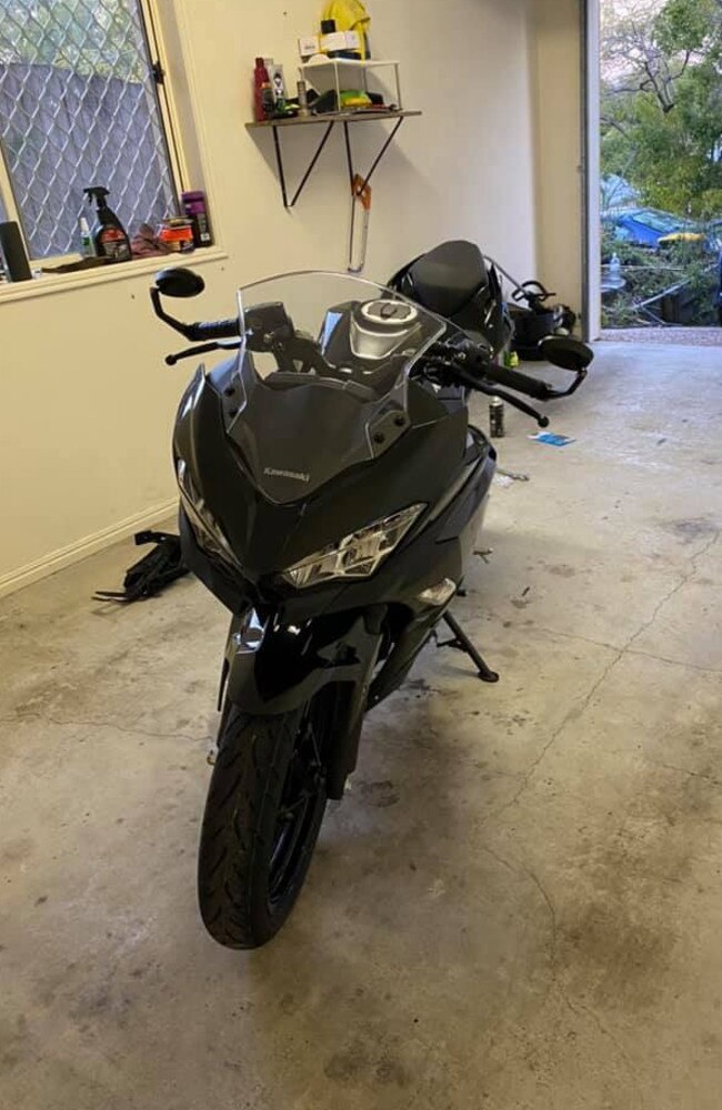 Stolen Kawasaki Ninja 400