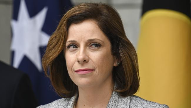 Minister for Aged Care Anika Wells has landed a package of reforms to shift the cost burden to the users of service. Picture: NewsWire / Martin Ollman