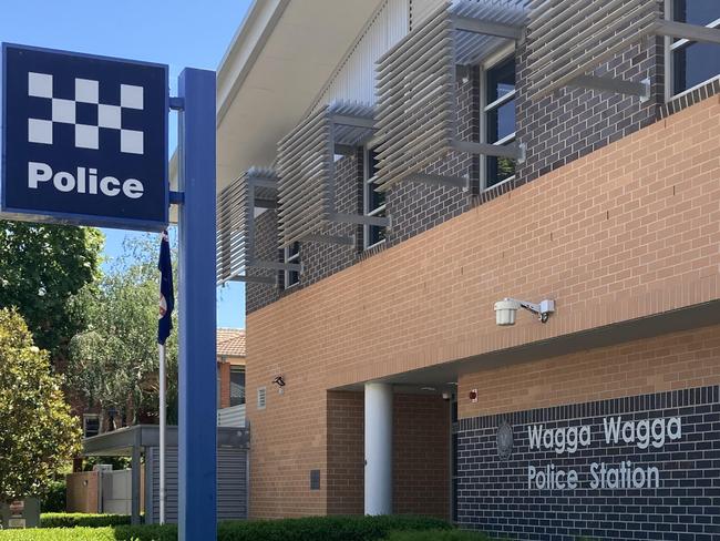 Wagga Police Station. Picture - Morgan Dyer.