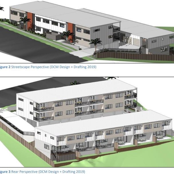 Plans have been lodged for a 14-unit development at 18-20 Lamington Terrace, Nambour.