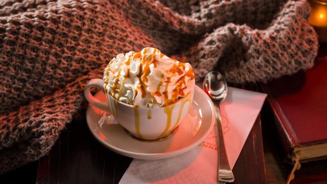 Max Brenner's Baked Hot Chocolate. Picture: Max Brenner