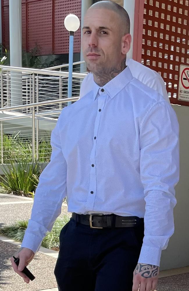 Alessio Fiumara leaves Port Macquarie Local Court on September 20.