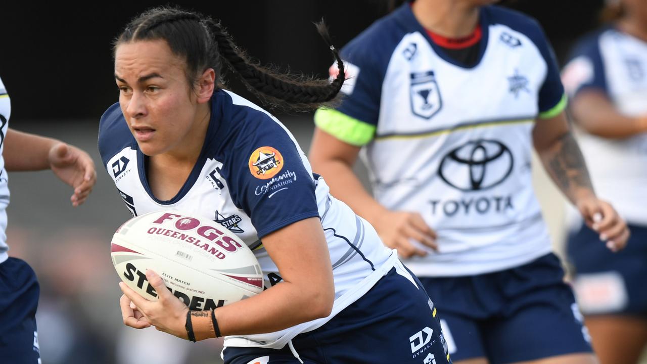 Pani Rupapere will join the CQ Capras women for the 2022 BHP Premiership season. Picture SCOTT DAVIS/QRL