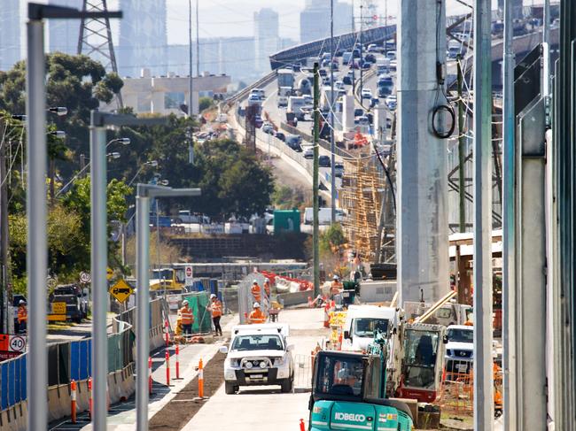 CFMEU says worker safety behind stoush that sparked road chaos