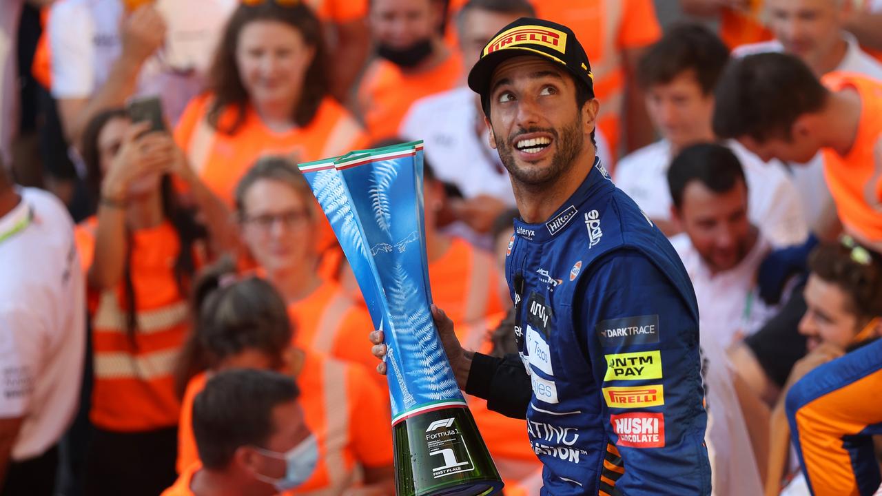 His breakthrough win in Italy gave Ricciardo plenty of fulfilment. (Photo by Lars Baron/Getty Images)