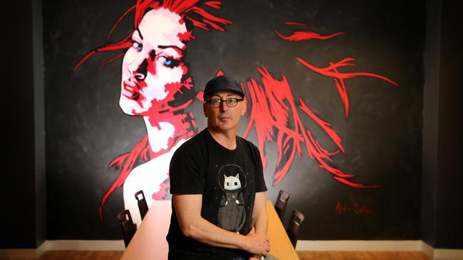 The retail landscape will change forever, says RedBubble CEO Martin Hosking. Picture: Stuart McEvoy